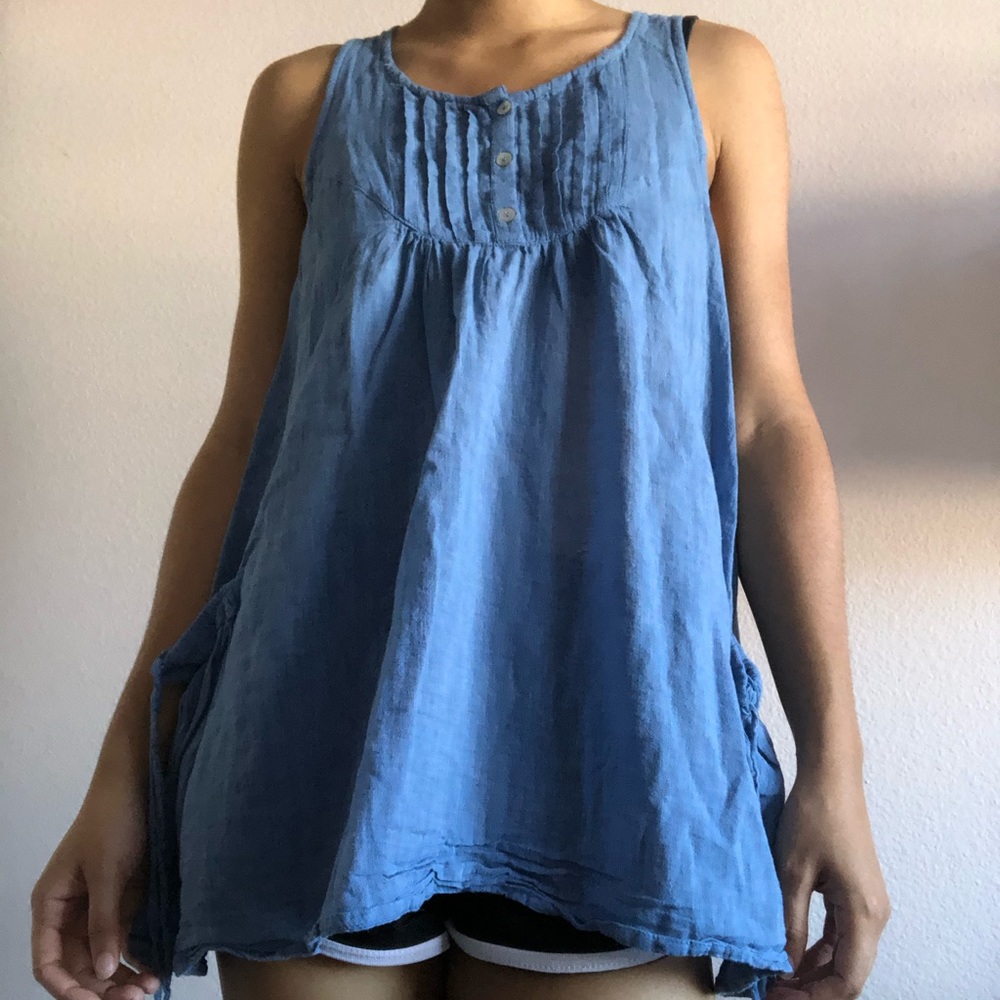 Blue tunic